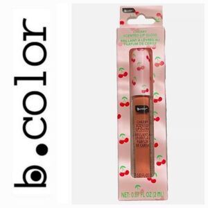 2/$6 B•Color "Cherry Scented"  Lip Gloss (Nude Mocha Cherry)